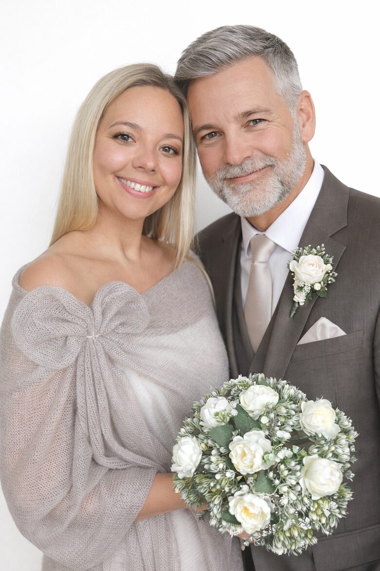 Mohēras un zīda plecu šalle brūngani pelekā krāsā, kods WGY3