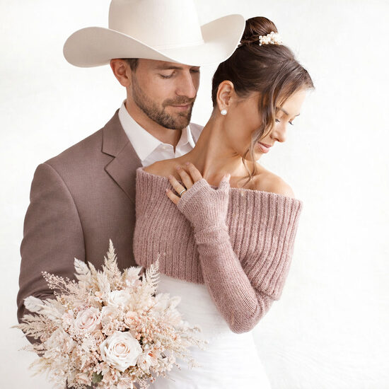 Knitted Bridal Wrap, Knit Wedding Shoulder Shrug, Winter Bridesmaid Cover Up, code WT1