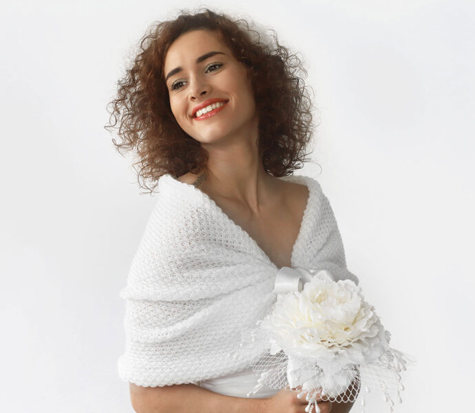 White or ivory wedding wrap, bridal shawl, bridal cover up, plus size too, codeWW23