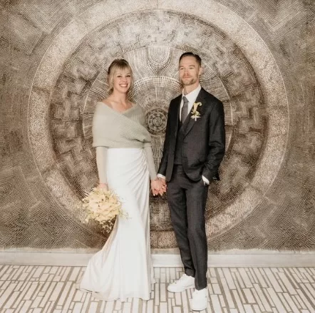 taupe bridal shrug
